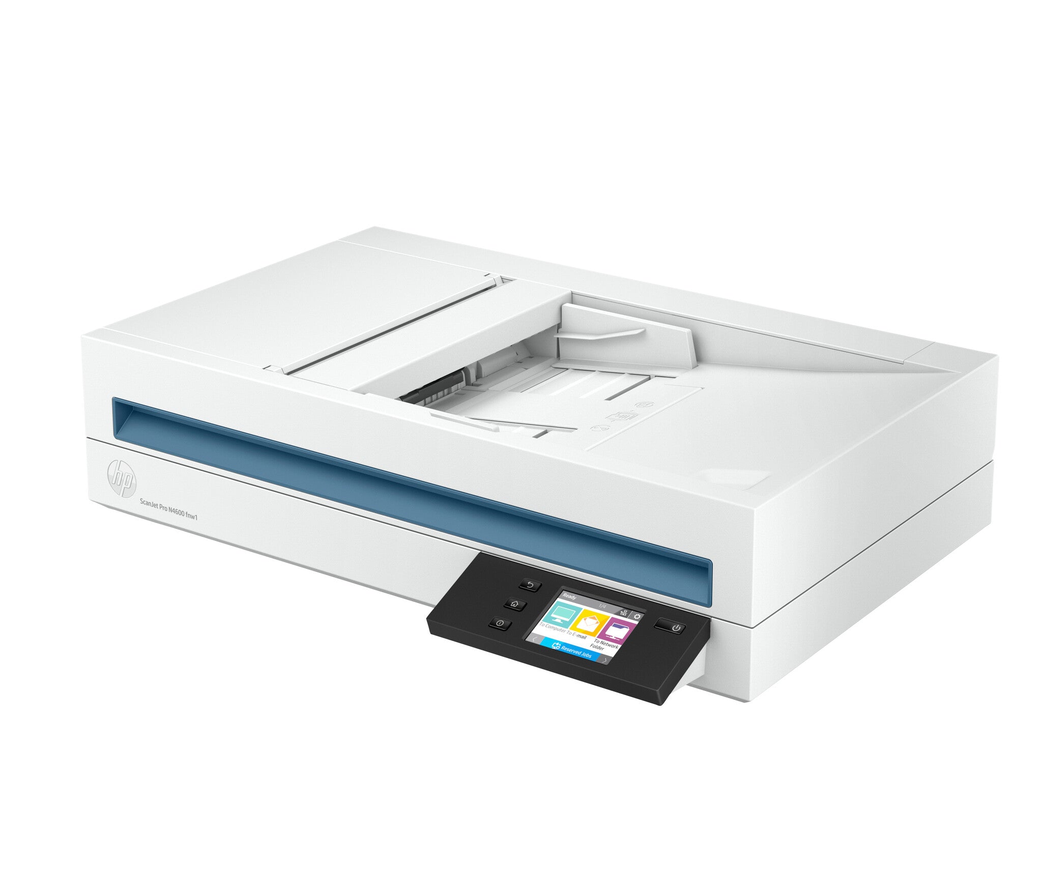 HP ScanJet Pro N4600 fnw1 Escáner de cama plana 1200 x 1200 DPI A5 Blanco