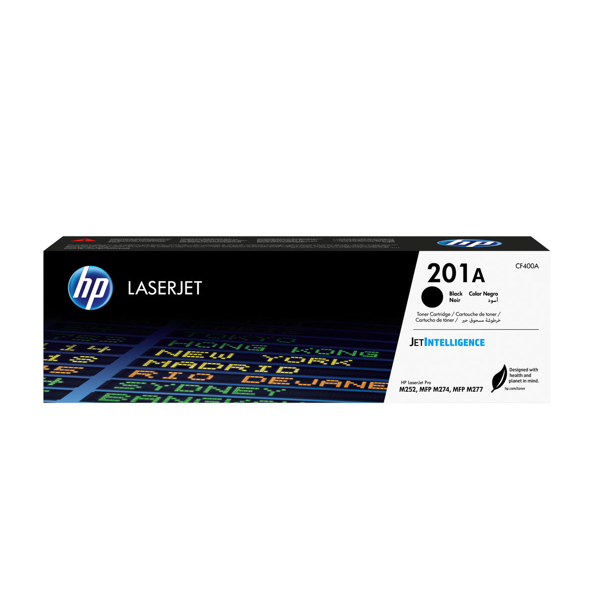HP Cartucho de tóner original LaserJet 201A negro