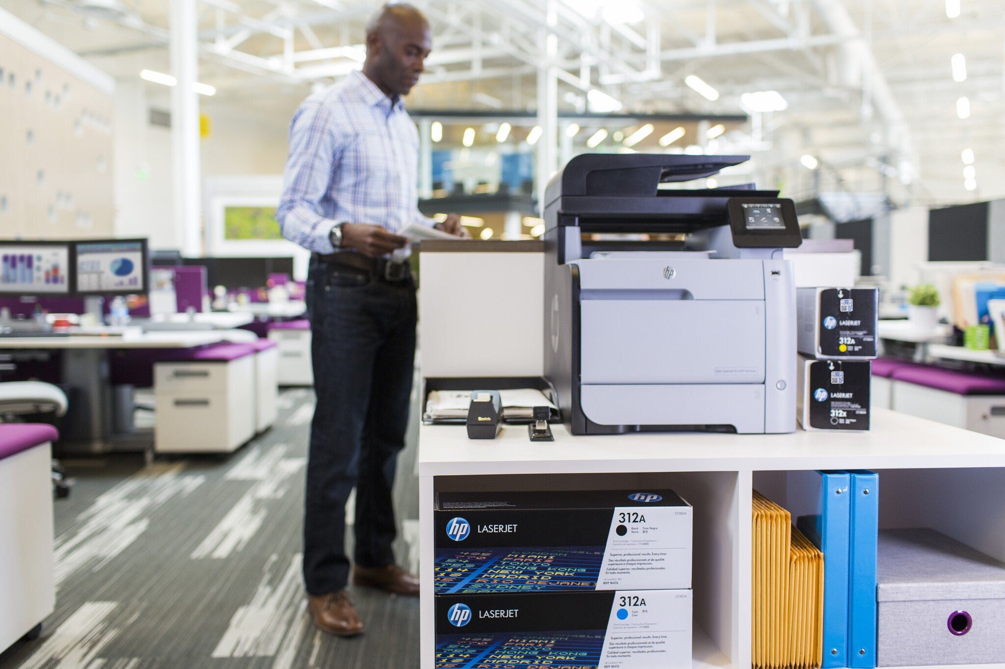 HP Cartucho de tóner LaserJet 312A, cian