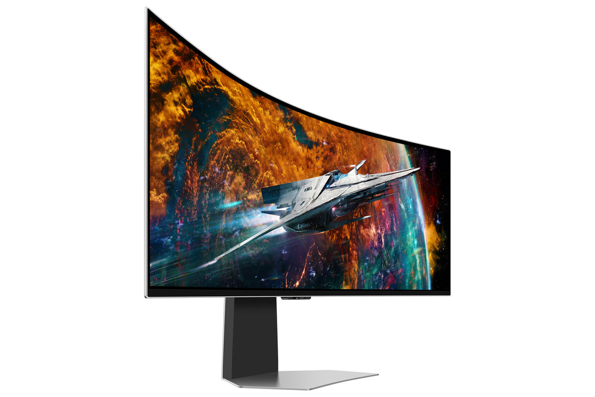 Samsung LS49CG950SLXZX monitor de computadora 124.5 cm (49") 5120 x 1440 Pixeles Dual QHD OLED Plata