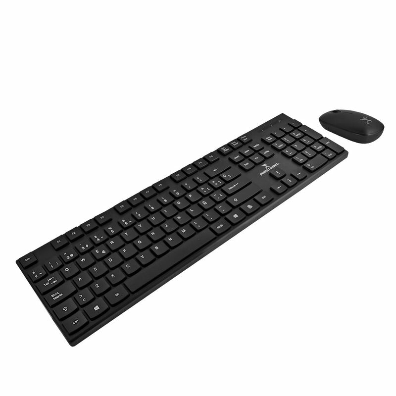 Perfect Choice PC-201281 teclado Ratón incluido Universal RF inalámbrico Negro