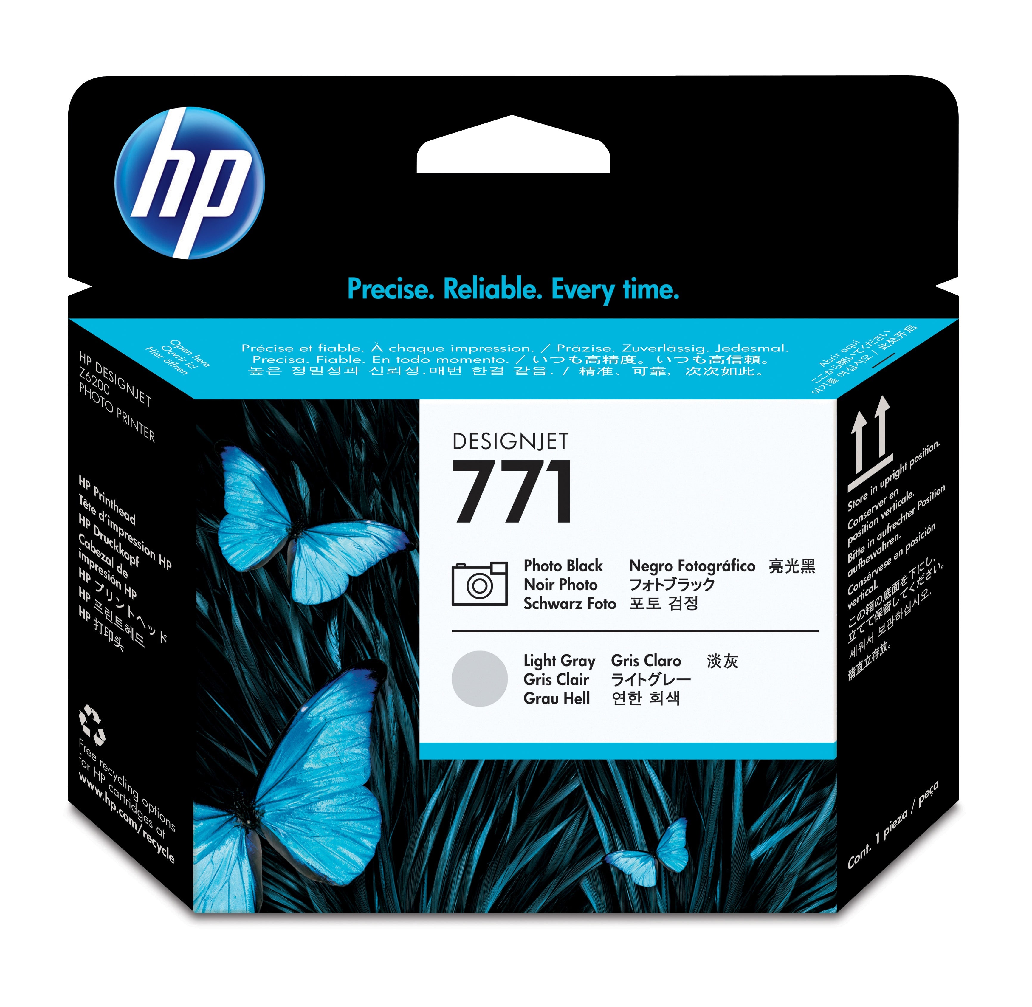 Cabezal HP LF 771 Negro Photo/Gris Claro Z6200 775ML