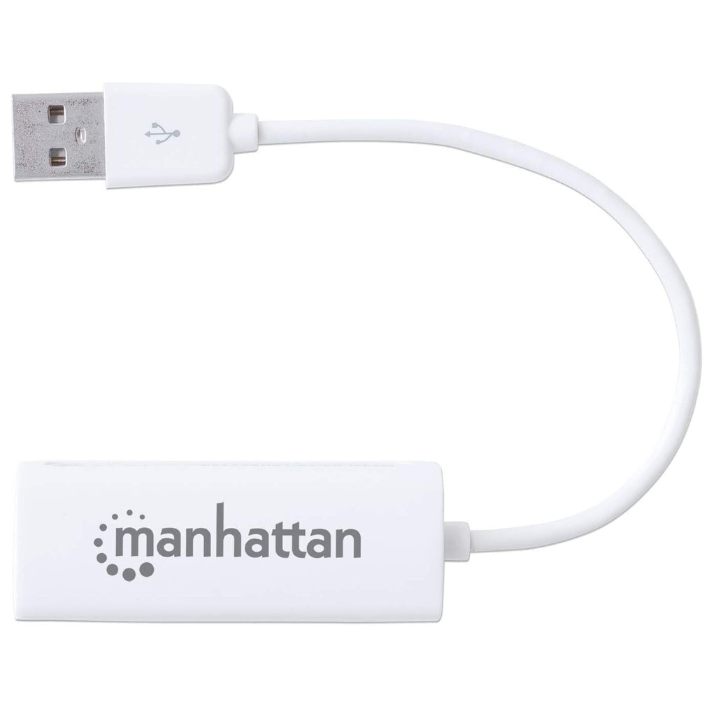 Manhattan Adaptador Fast Ethernet USB de Alta Velocidad 2.0