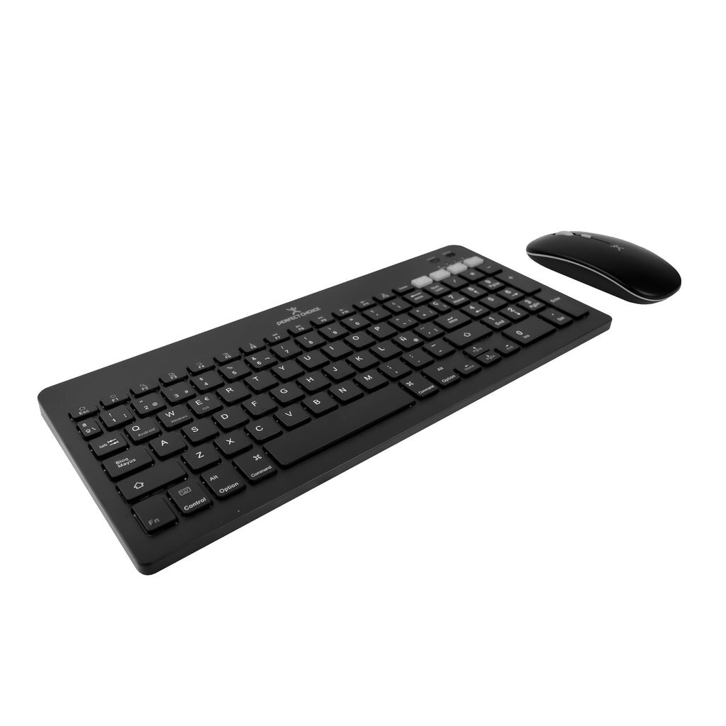 Perfect Choice PC-201373 teclado Ratón incluido Universal RF inalámbrico + bluetooth Negro