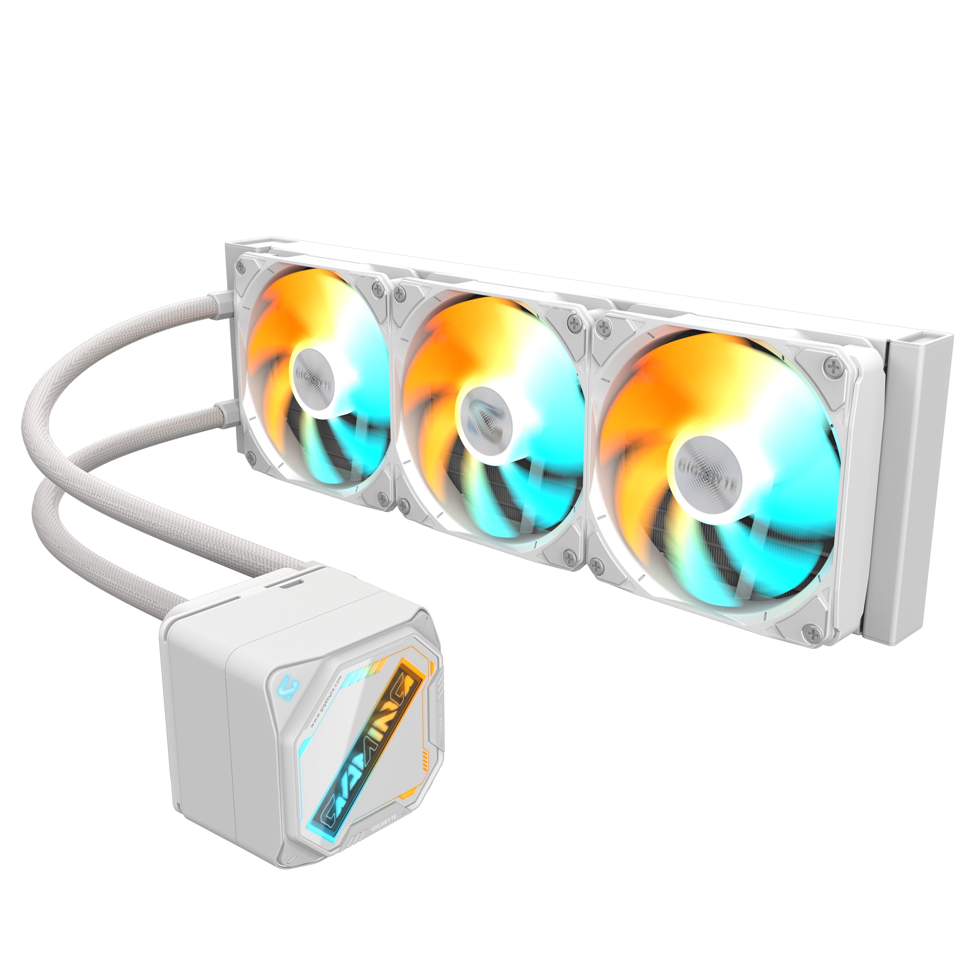 Enfriamiento Líquido Gigabyte GAMING 360 ICE 3x120mm hasta 2200RPM Blanco 1851/1700/115X/1200/AM5/AM4