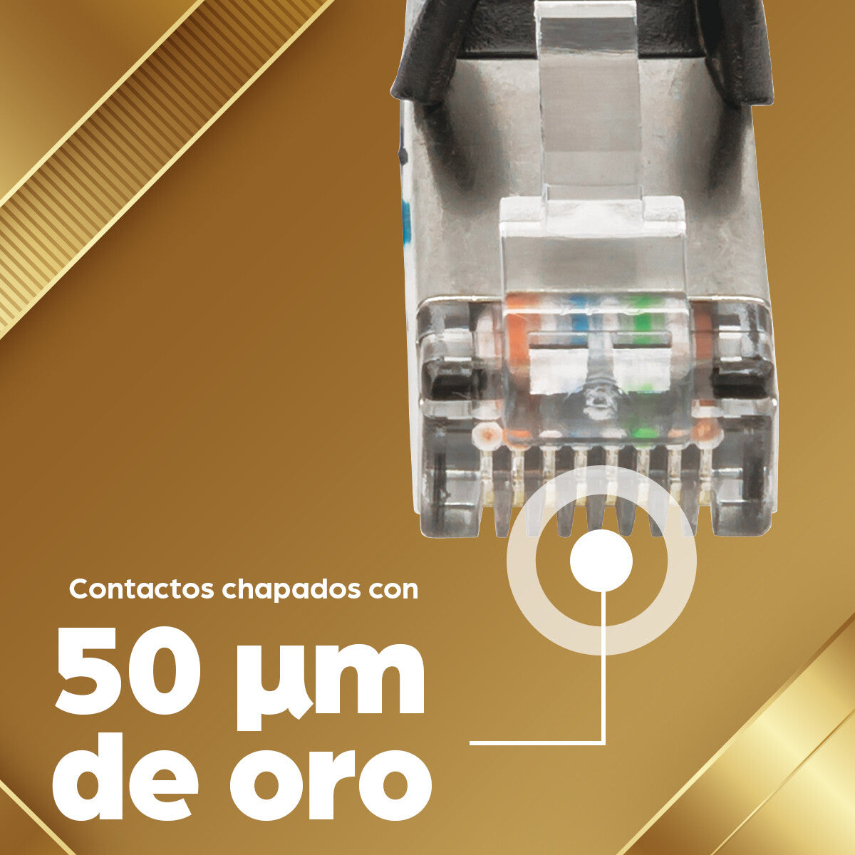 Intellinet Cable de Red Cat6a S/FTP, 30 cm, Negro