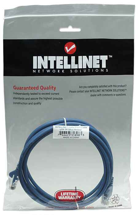 Intellinet Cable de red, Cat5e, UTP
