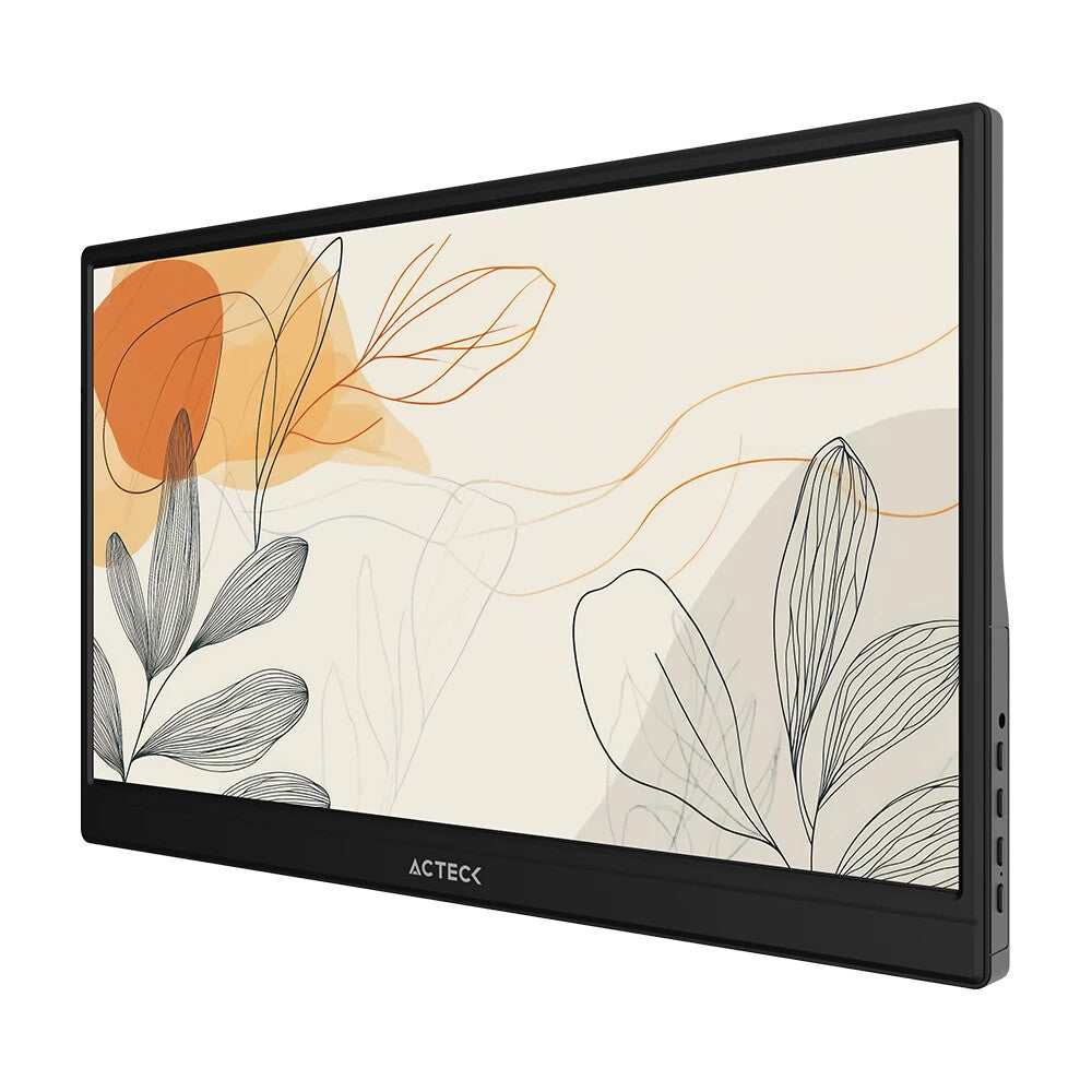 Acteck SlimBoard SB15T Monitor portátil Negro 39.6 cm (15.6") LED 1920 x 1080 Pixeles