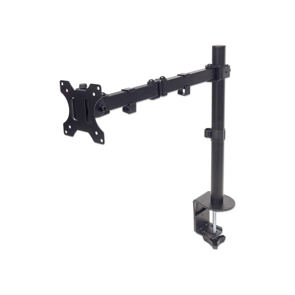Manhattan Soporte para un monitor, de escritorio, movimiento de brazos de doble articulación