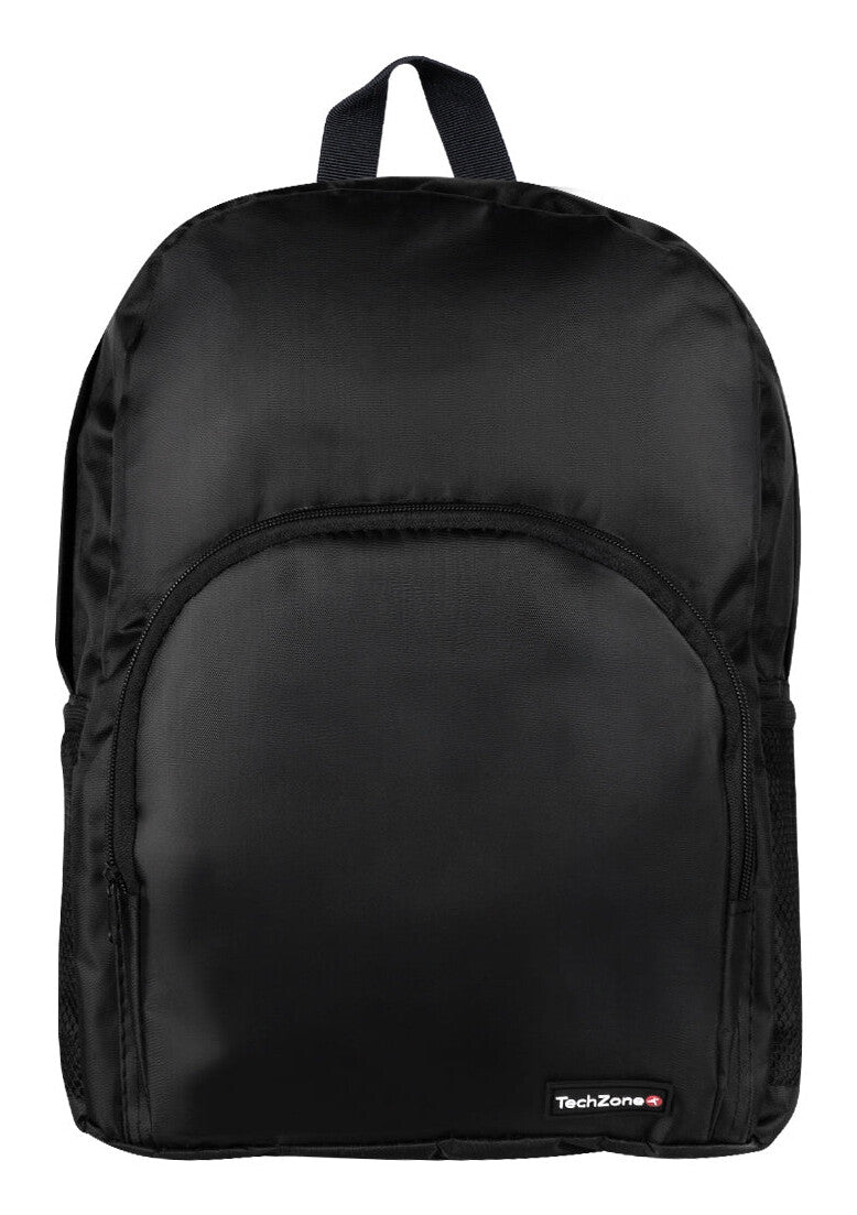 TechZone TZLBP02 mochila Negro Poliéster