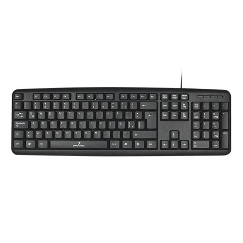 Perfect Choice PC-201038 teclado Hogar USB QWERTY Inglés Negro