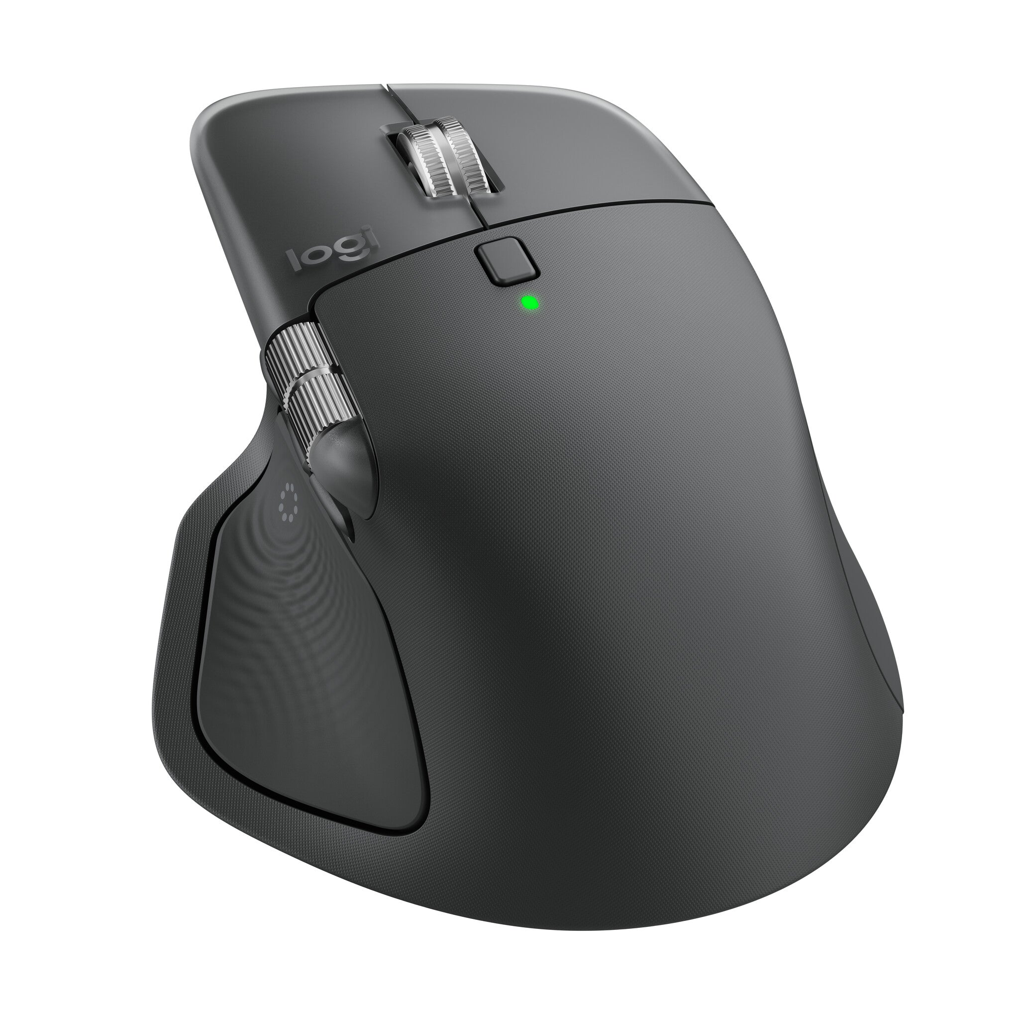 Logitech MX Master 4 ratón Oficina Diestro RF inalámbrico + bluetooth Laser 8000 DPI
