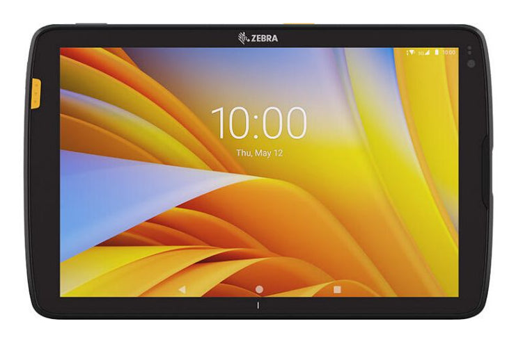 Zebra 8" ET40 Rugged Tablet WXGA WiFi6 SE4100 Scanner BCR QC 6375 4GB 64GB Flash 5MP/13MP Cams NFC IP65 Android