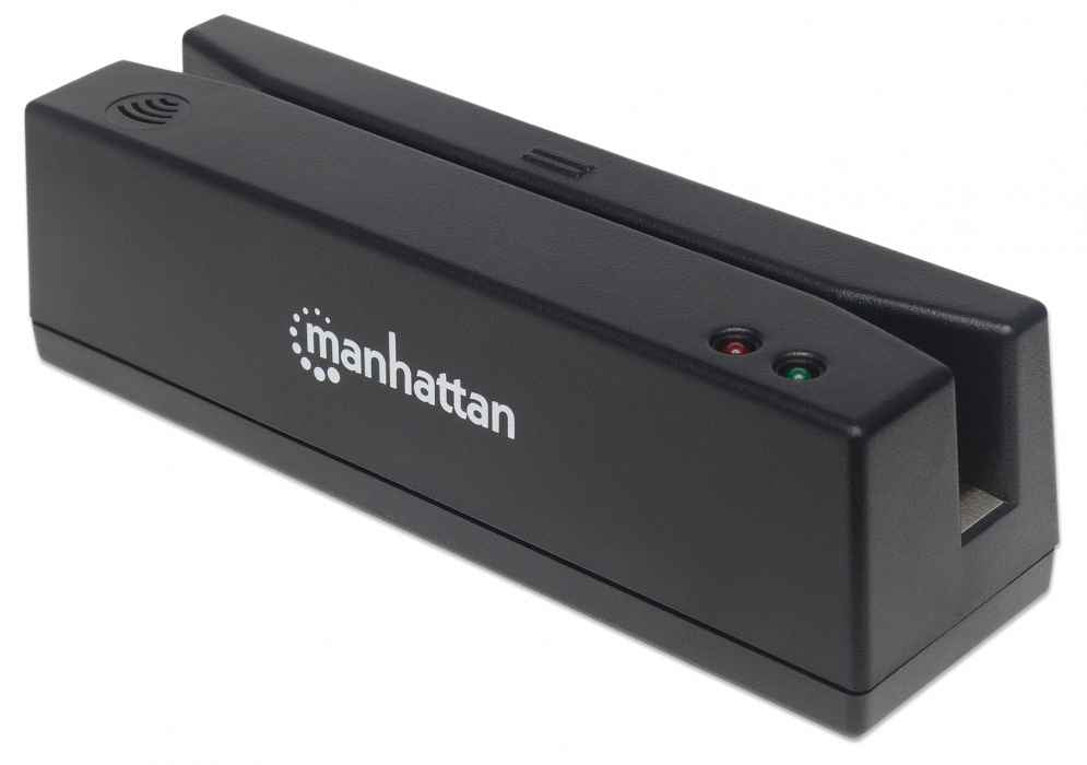 LECTOR BANDA MAGNETICA,MANHATTAN,460255, P/TARJETAS USB