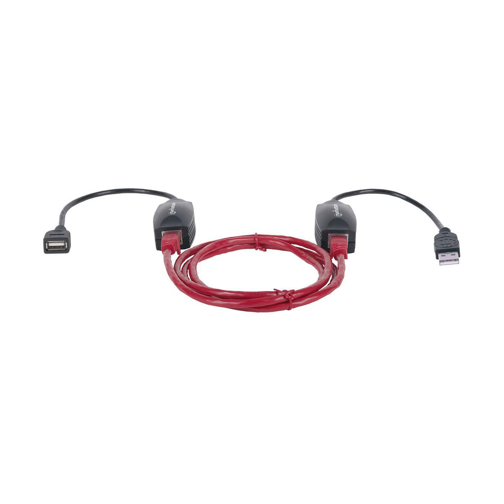 Manhattan USB Line Extender Cable Up to 60m Black