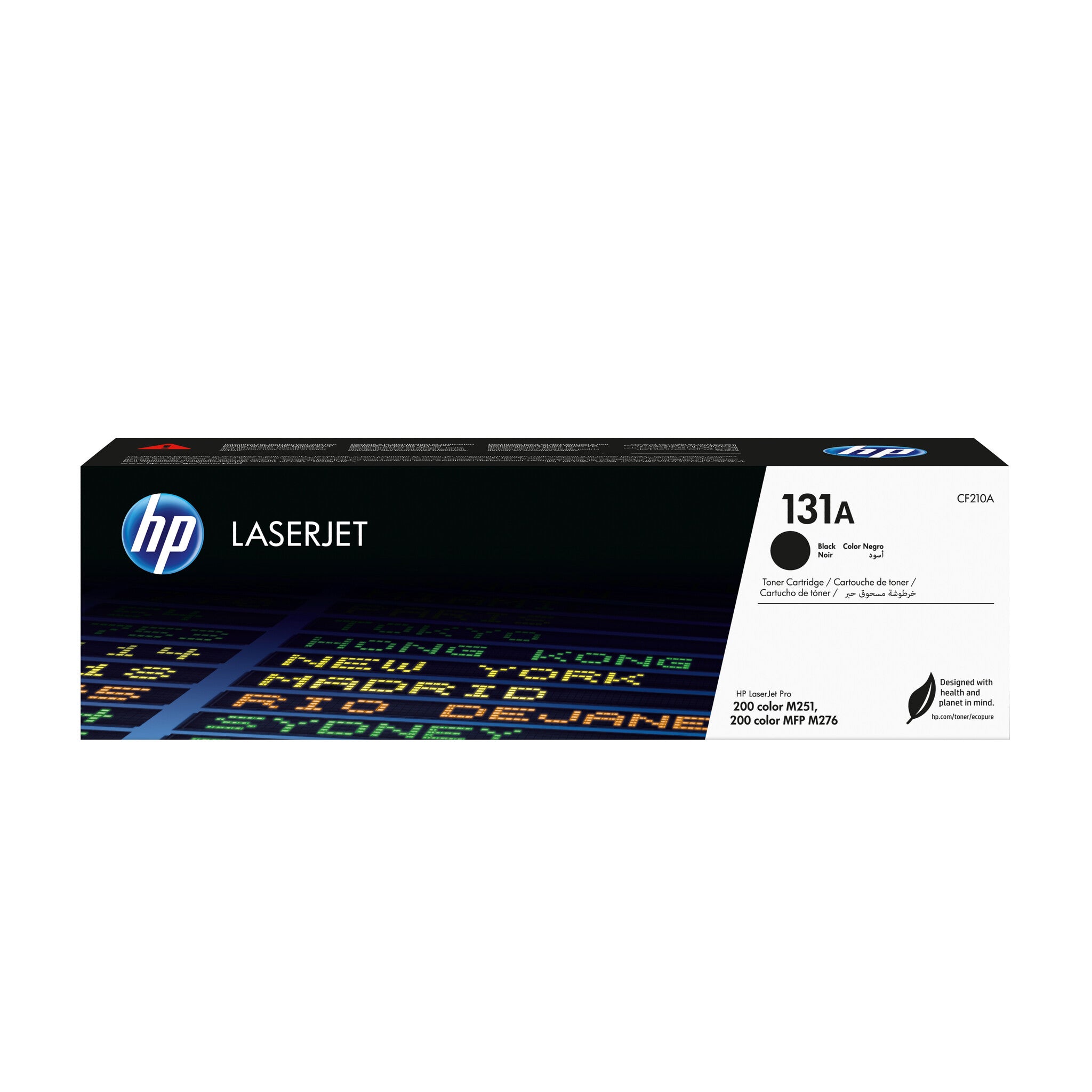 HP Cartucho original de tóner negro 131A LaserJet