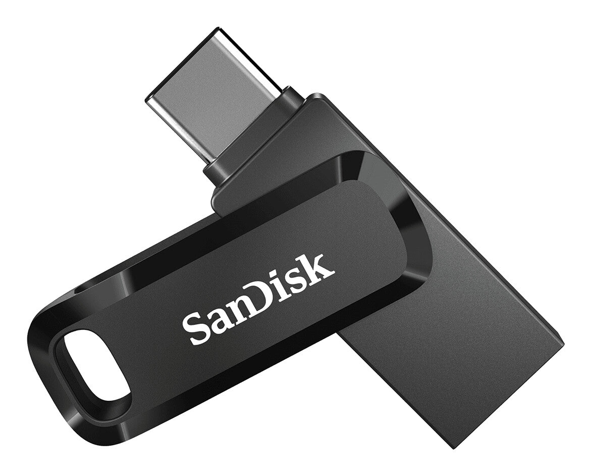 SanDisk Ultra Dual Drive unidad flash USB 128 GB USB Type-A / USB Type-C 3.2 Gen 1 (3.1 Gen 1) Negro, Plata
