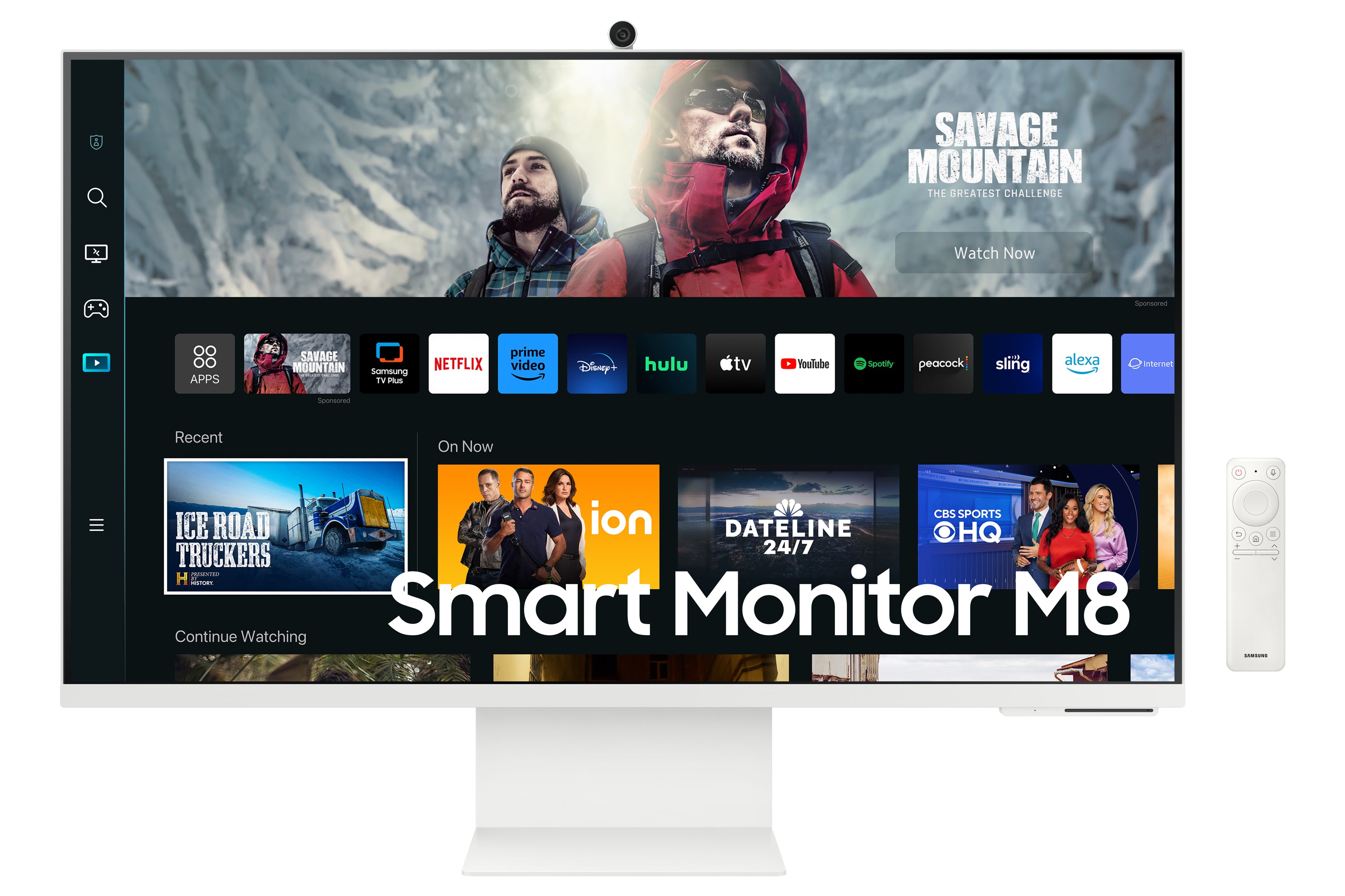 Samsung 32" Smart Monitor FLAT FHD (Resolution 3840x2160) VA Panel