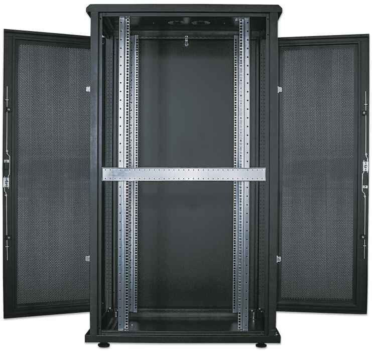 Intellinet GABINETE 19" RACK CERRADO 42U PUERTA ACERO 800*1000 FLATPACK