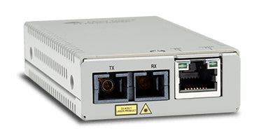 Convertidor de medios fast ethernet a fibra óptica, conector SC, monomodo (SMF), versión TAA (Trade Agreement Act)