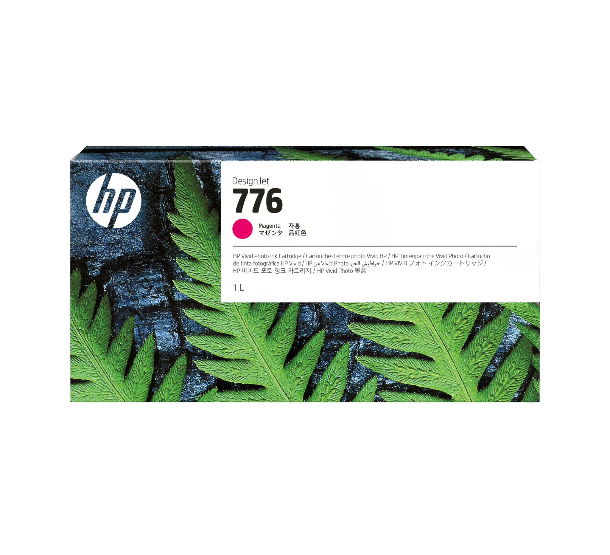 HP Cartucho de tinta magenta 776 de 1 litro