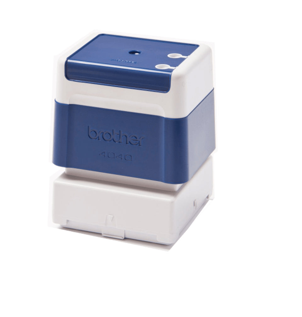 Sello Brother 40X40mm Azul con 6 Sellos