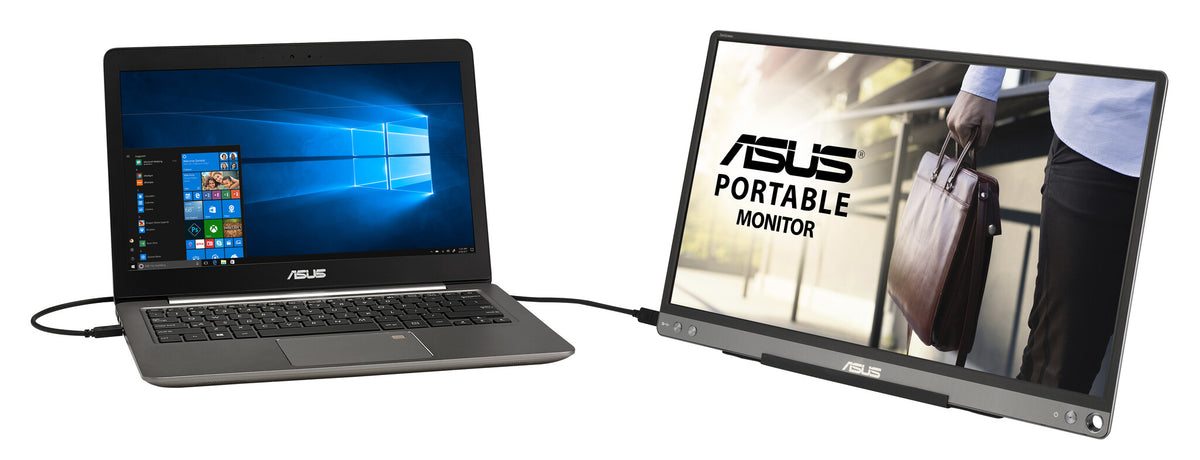 ASUS ZenScreen MB16ACE monitor de computadora 39.6 cm (15.6") 1920 x 1080 Pixeles Full HD LED Gris