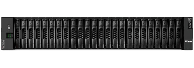 LENOVO STORAGE SAN 2U THINKSYSTEM 64GB DE4000H 2U24 RED HIC 32GB 4-PORTS FC/HYBRID FLASH ARRAY 24X BAHIAS 2.5 (SIN DISCOS) GARANTÍA 3 ANOS/INCLUYE 8 CABLES FIBRA 5M/INCLUYE 2 CABLES ALIMENTACION RACK