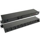 Supresor de Picos de 1800J En Rack Con 2 Tomas NEMA 5-20R y 10 NEMA 5-20R Traseras Con Circuit Breaker de 20A, Clavija NEMA 5-20P