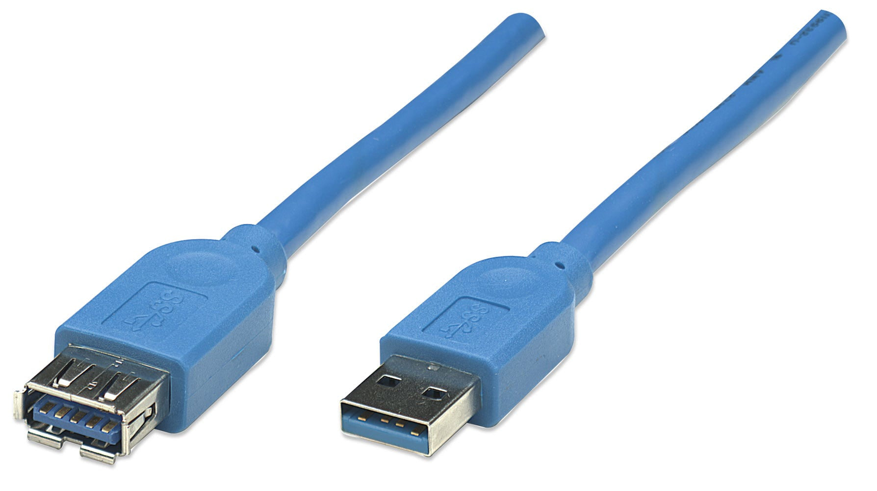 Manhattan USB 3.2 Ext Type-A Cable 3.0m Blue 5 G