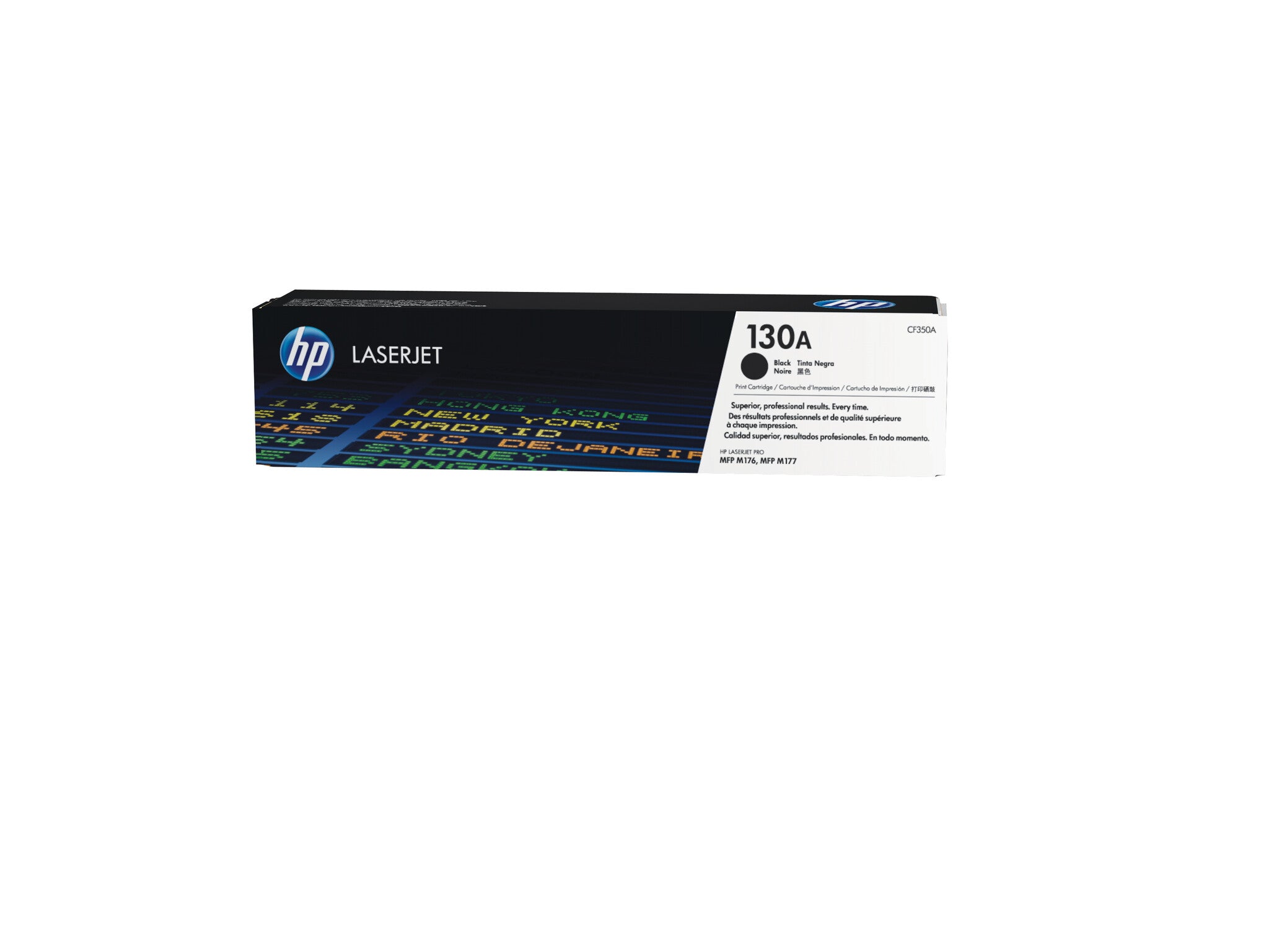 HP Cartucho original de tóner negro 130A LaserJet