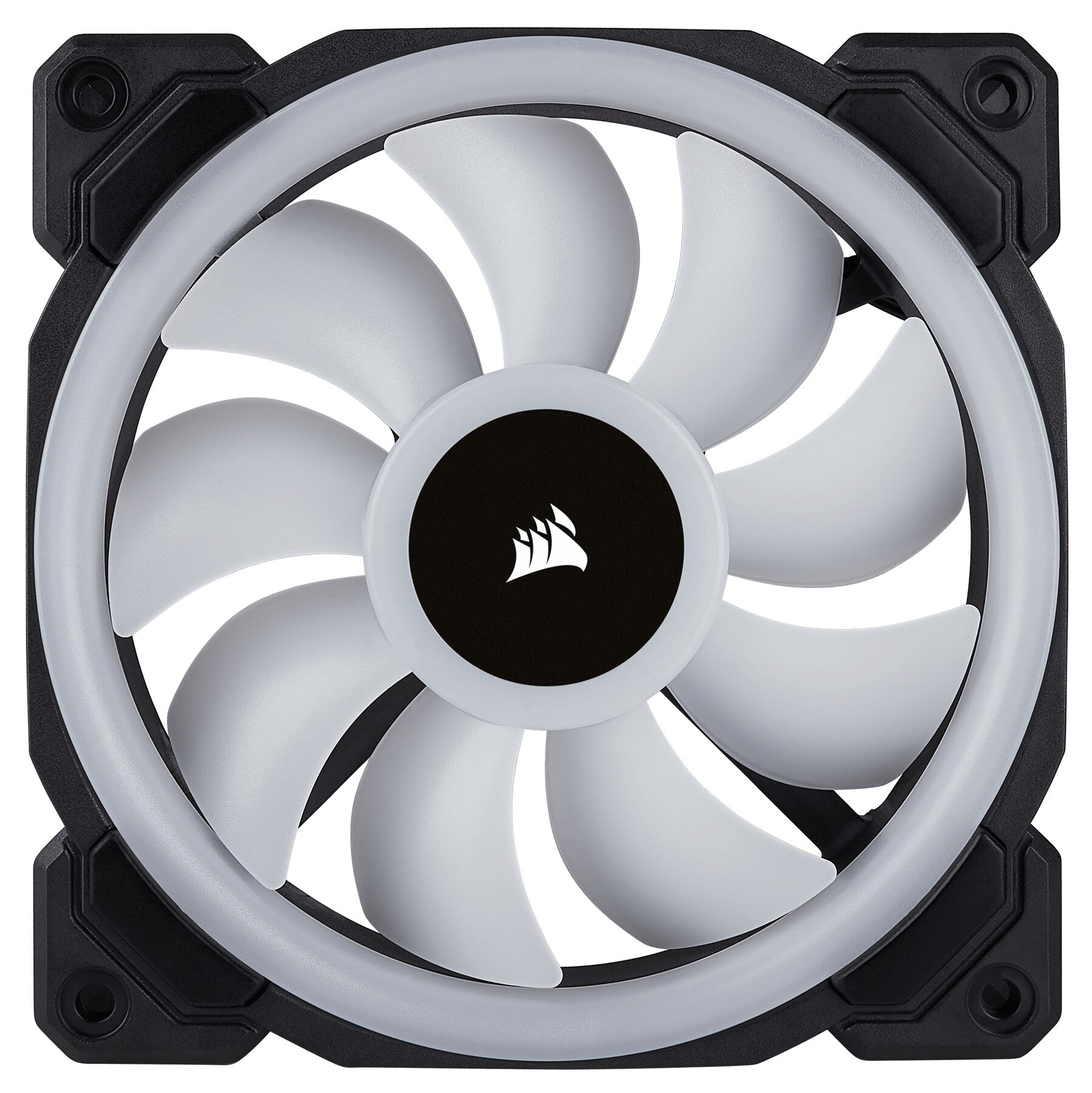 Corsair LL120 RGB Gabinete de la computadora Ventilador 12 cm Negro, Blanco