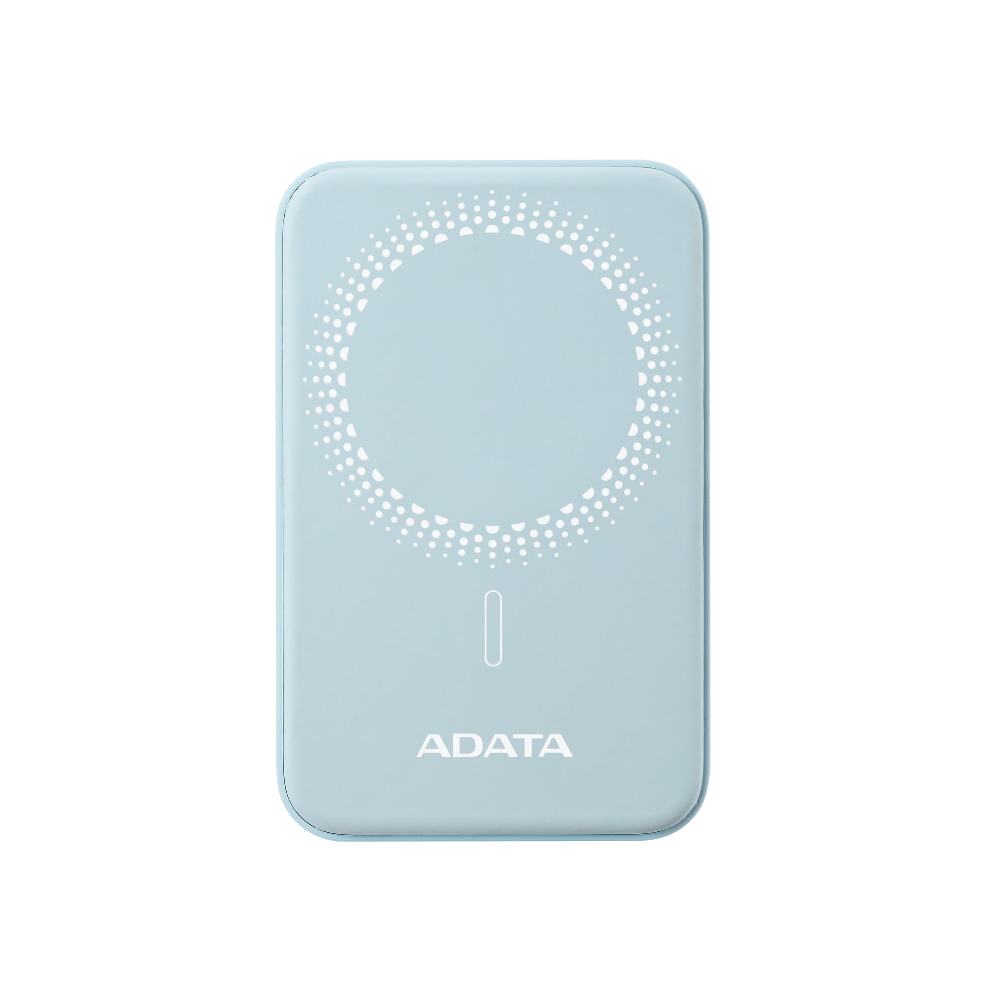 BATERIA DE RESPALDO ADATA POWER BANK MAGNÉTICO R050 5000 MAH USB -C CARGA INALÁMBRICA COLOR AZUL (PR050-11LB)