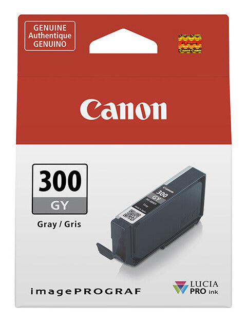 Canon PFI-300 cartucho de tinta 1 pieza(s) Original Gris