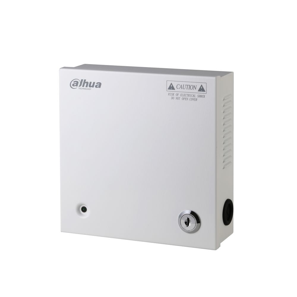 FUENTE DE PODER DAHUA DISTRIBUIDOR DE ENERGIA 5 CANALES/ 12 VDC/ 4 AMP/ FUSIBLES INTERCAMBIABLES/ PROTECCION DE SOBRECARGA/ COLOR BLANCO