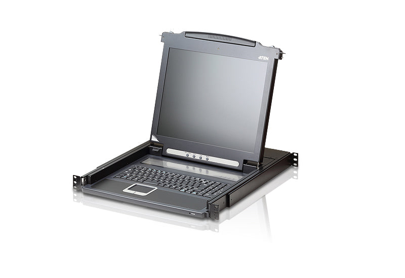 Consola LCD VGA PS/2 de 19 pulgadas con cable (US99KB/USKB/SPKB)/con (EE. UU./UE) ATEN.