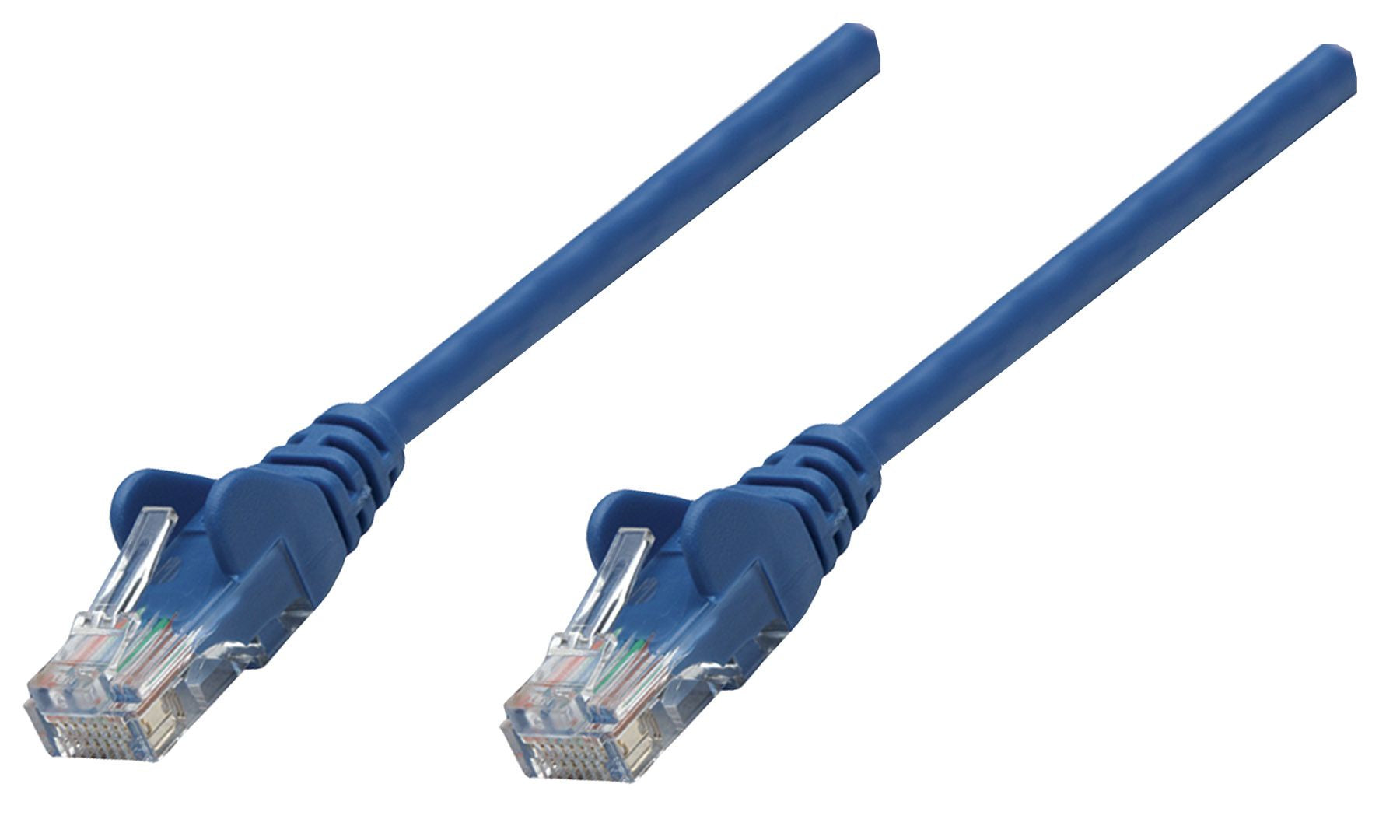 Cable Intellinet Red Cat6a S/FTP RJ45 50 Micras 4.2m Color Azul