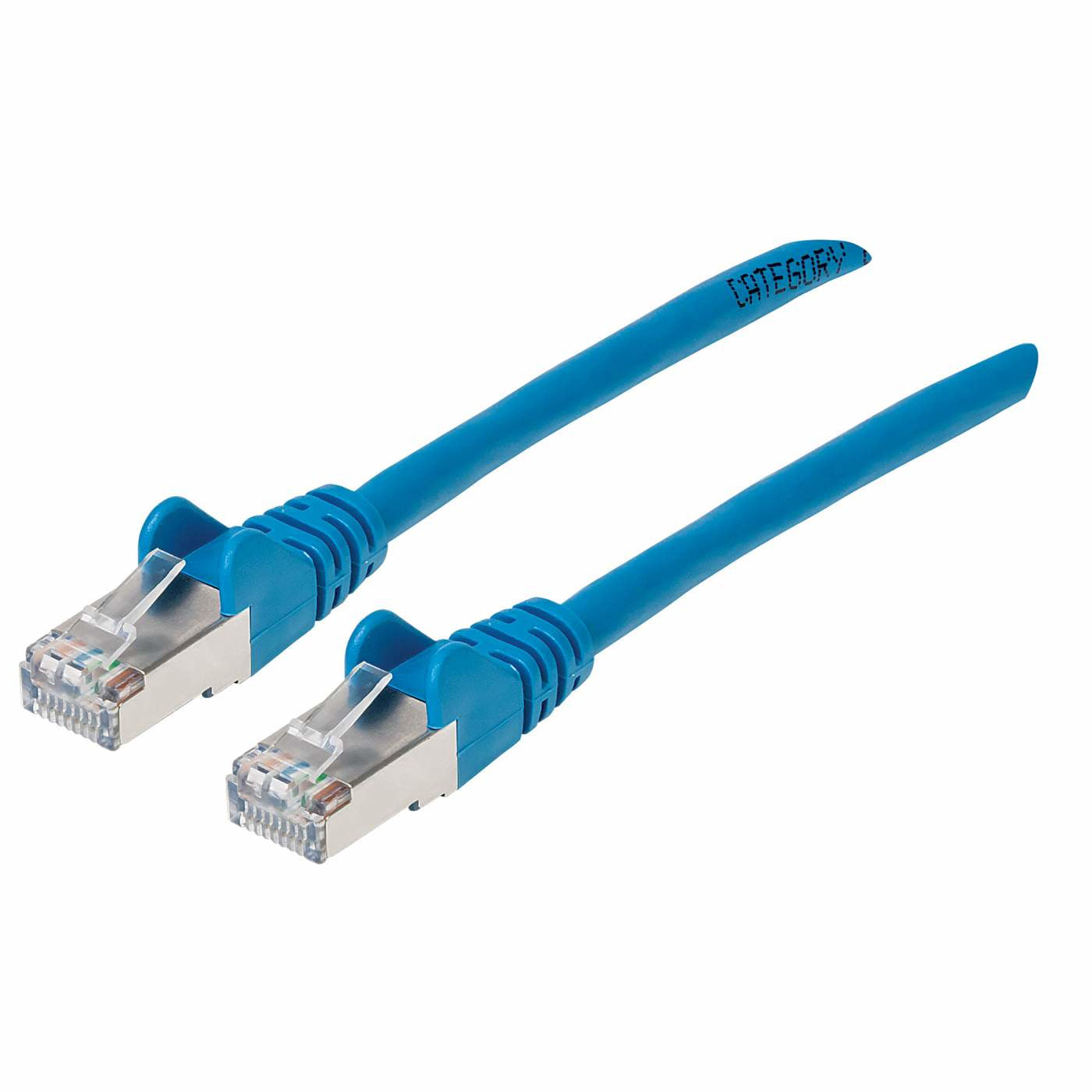 Cable Intellinet Red Cat6a S/FTP 2.1m Color Azul