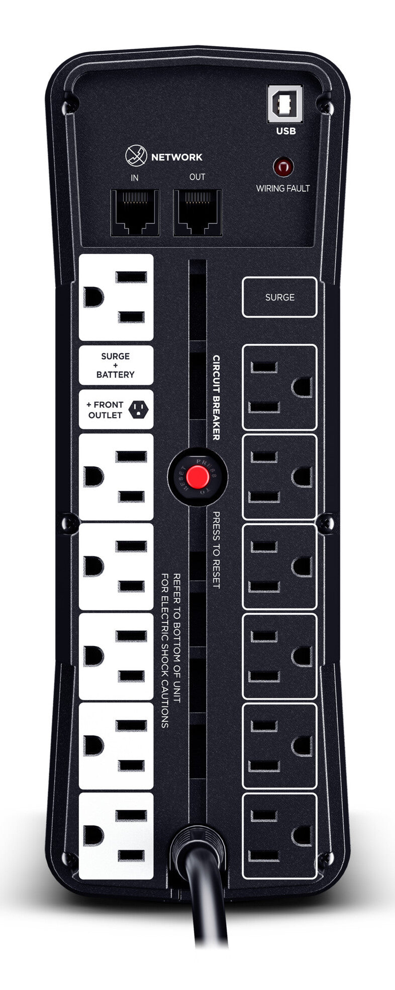 CyberPower GX150C2 sistema de alimentación ininterrumpida (UPS) Línea interactiva 1.5 kVA 1000 W 13 salidas AC