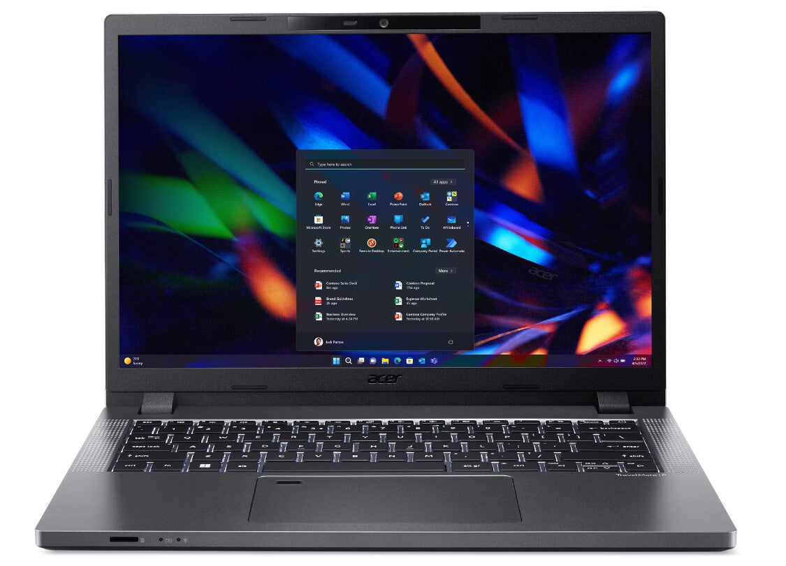 Acer TravelMate P2 TMP214-55-593F Intel® Core™ i5 i5-1335U Computadora portátil 35.6 cm (14") WUXGA 8 GB DDR4-SDRAM 512 GB SSD Wi-Fi 6 (802.11ax) Windows 11 Pro Español Gris