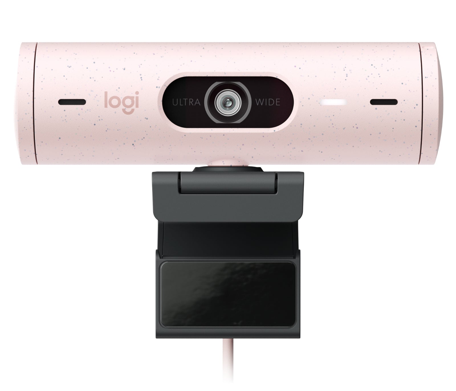 Logitech Brio 500 FHD Webcam 1080p Resolution Lighting Correction Auto-Framing Pink