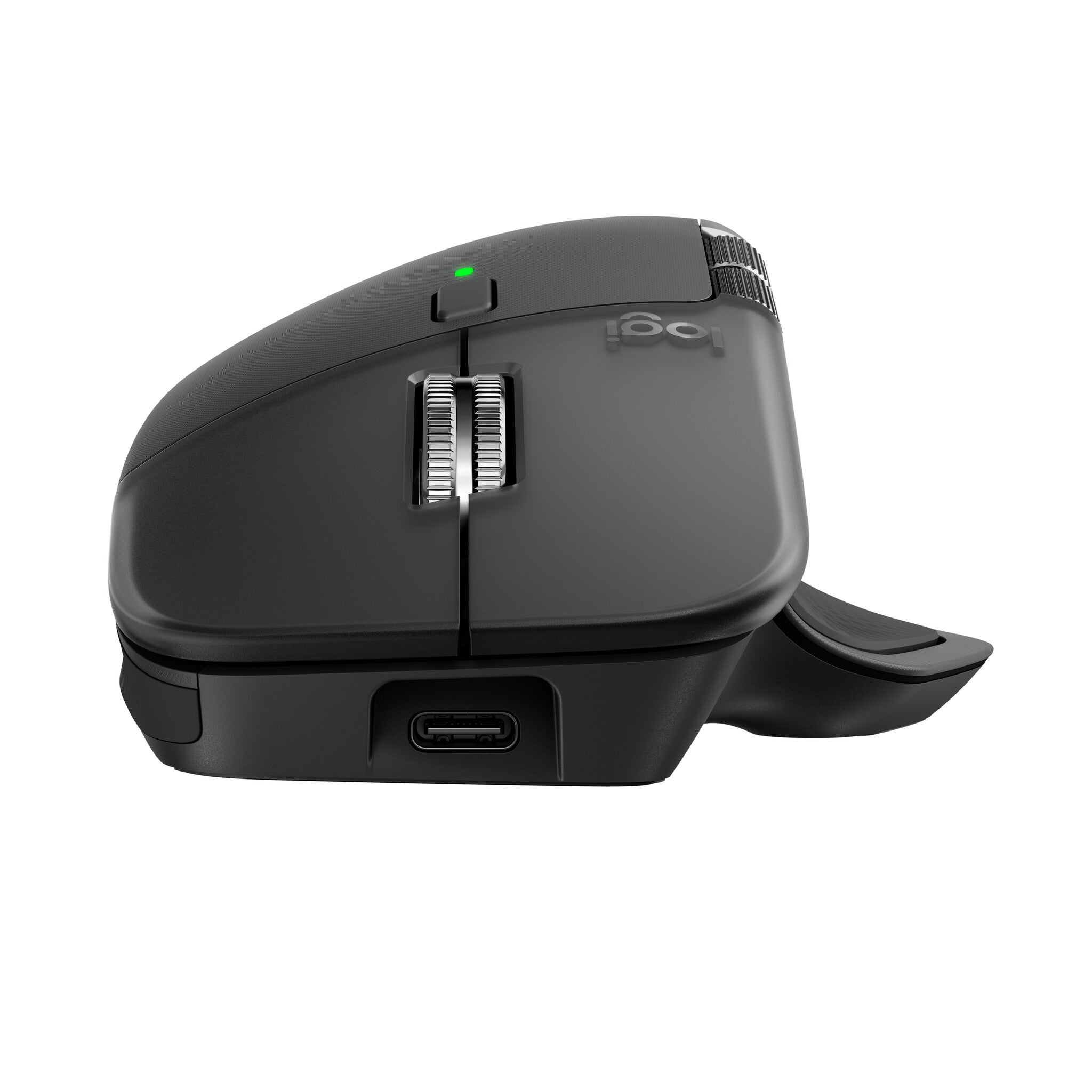 Logitech MX Master 4 ratón Oficina Diestro RF inalámbrico + bluetooth Laser 8000 DPI
