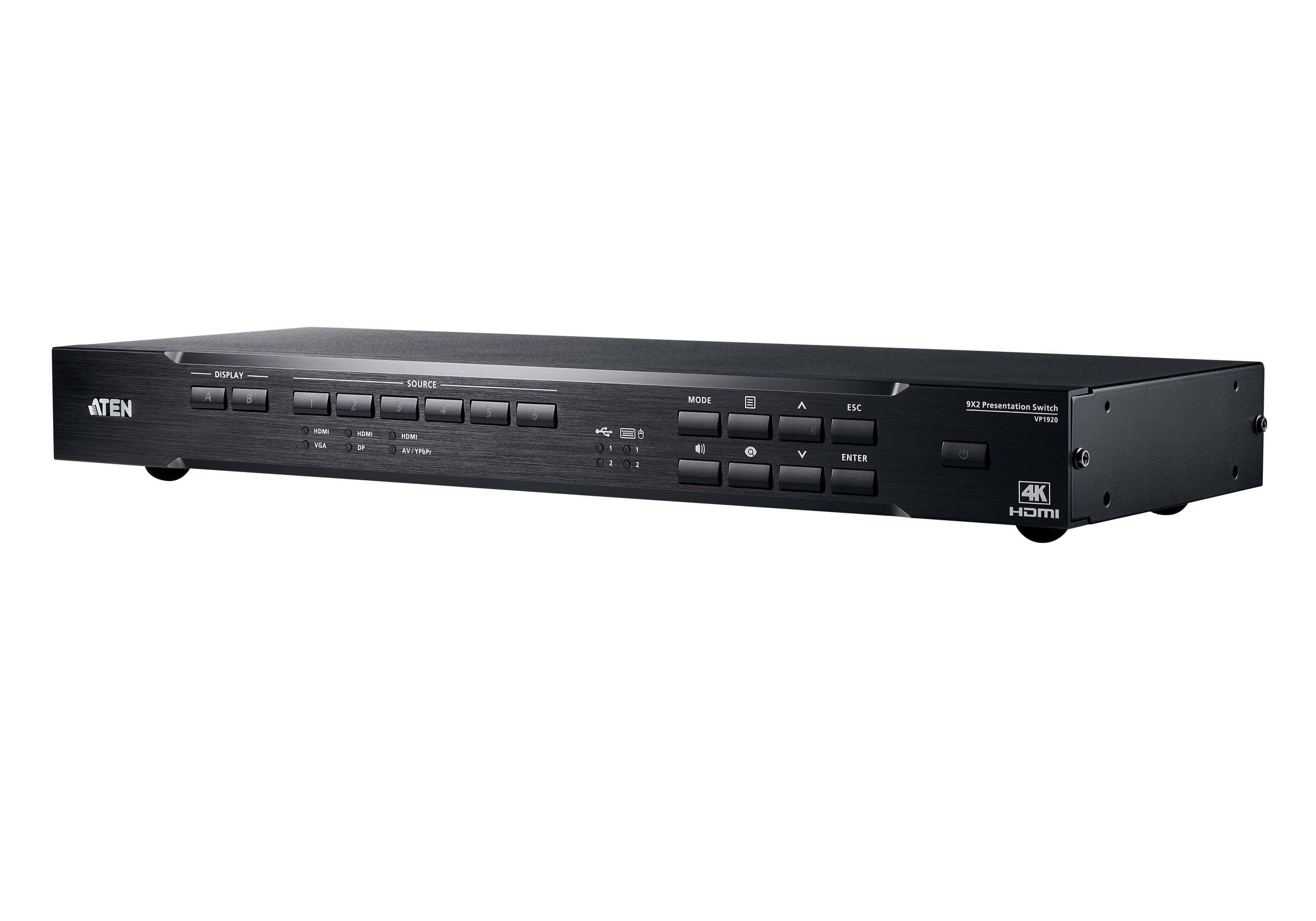 Switch de presentación 4K 9 x 2