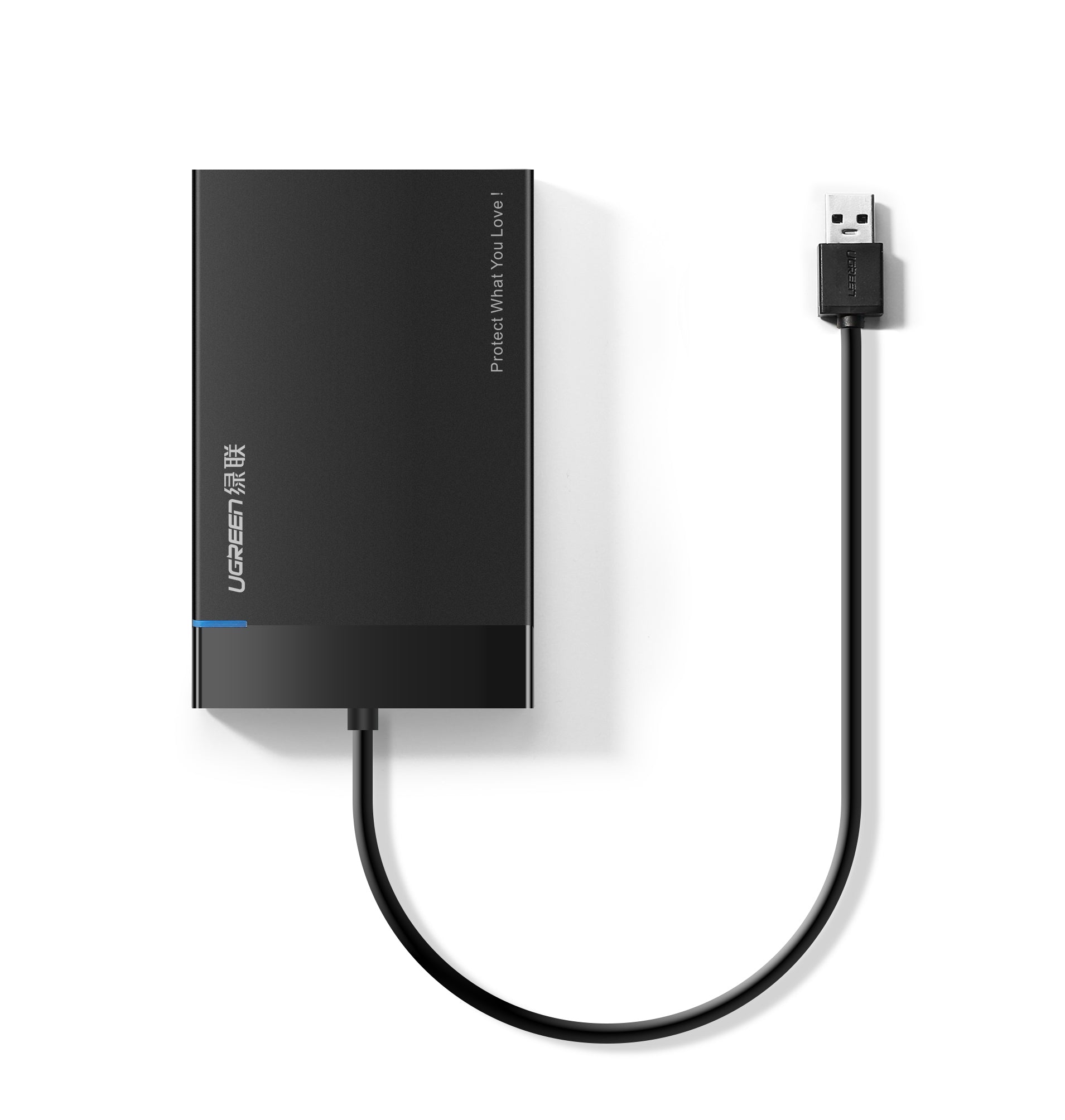 Carcasa de Disco Duro 2.5'' (Enclosure) | Velocidad SATA 3.0 de hasta 6 Gbps | Compatible con SATA 2.0/1.0 | Velocidad USB 3.0 de hasta 5 Gbps | Compatible con USB 2.0 y 1.1 | SATA I II III, HDD, SSD de hasta 10TB.