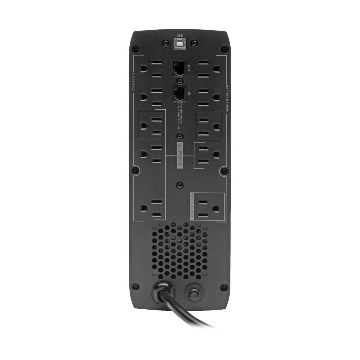 Tripp Lite ECO1500LCD UPS Interactivo con USB y 10 tomacorrientes - 120V, 1440VA, 900W, 50Hz / 60Hz, AVR, Serie ECO, ENERGY STAR