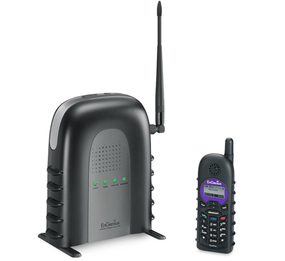 Sistema Telefónico IP de Largo Alcance / Hasta 23000 m² en Almacenes / Hasta 12 km² en Granjas o Ranchos / 12 Pisos de Penetración / Función de Radio de 2 Vías/ Hasta 10 cuentas SIP