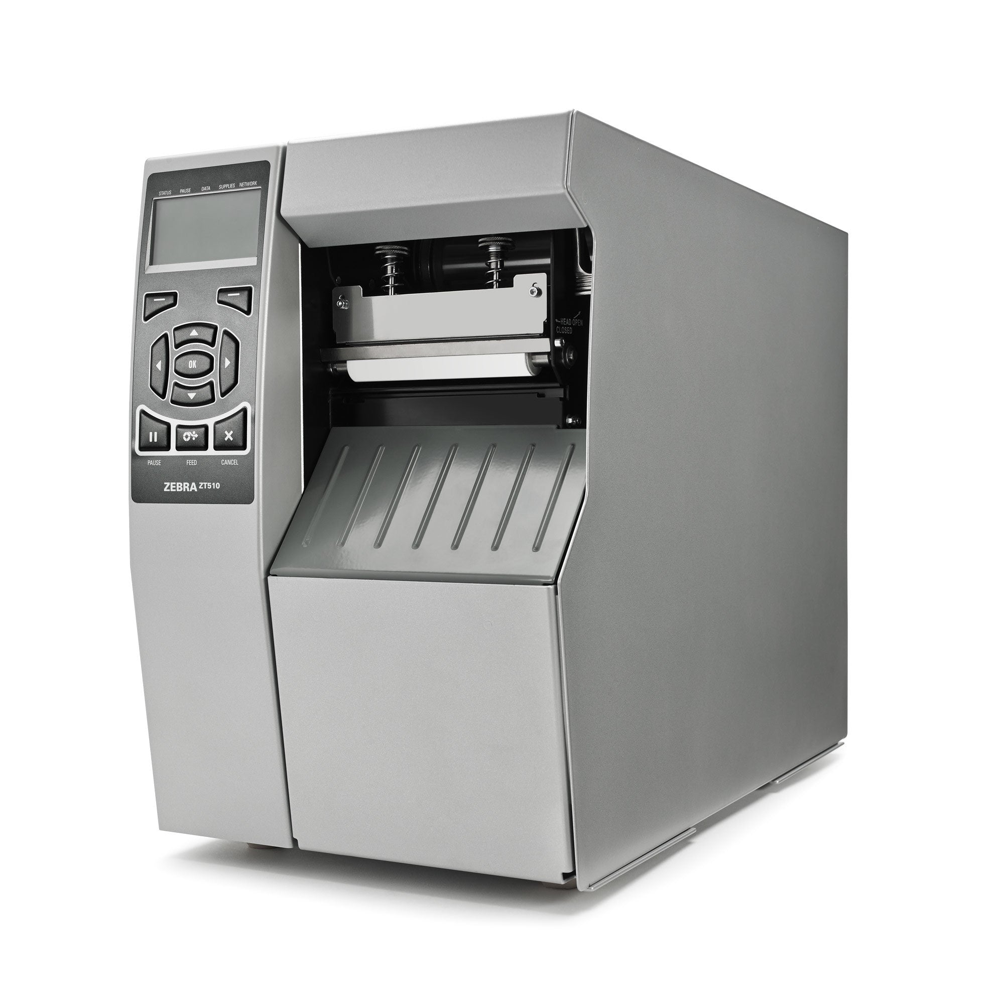 Impresora Zebra de Etiquetas ZT510 TT 4" 300 Dpi con Puerto Serial USB Ethernet Bluetooth 4.0 Monocromo ZPL