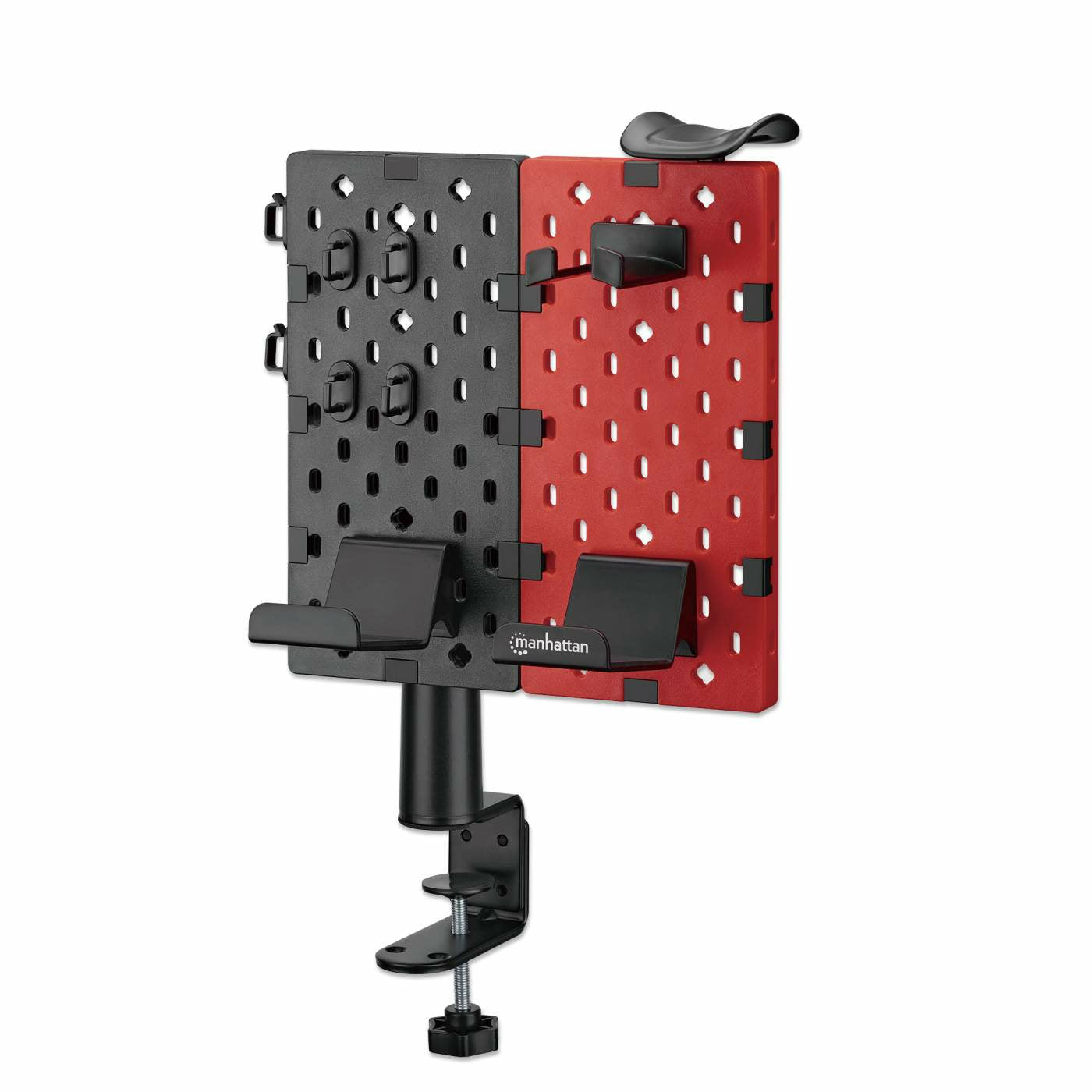 MANHATTAN Desk Stand with Pegboard Organizer and Accessory Holder