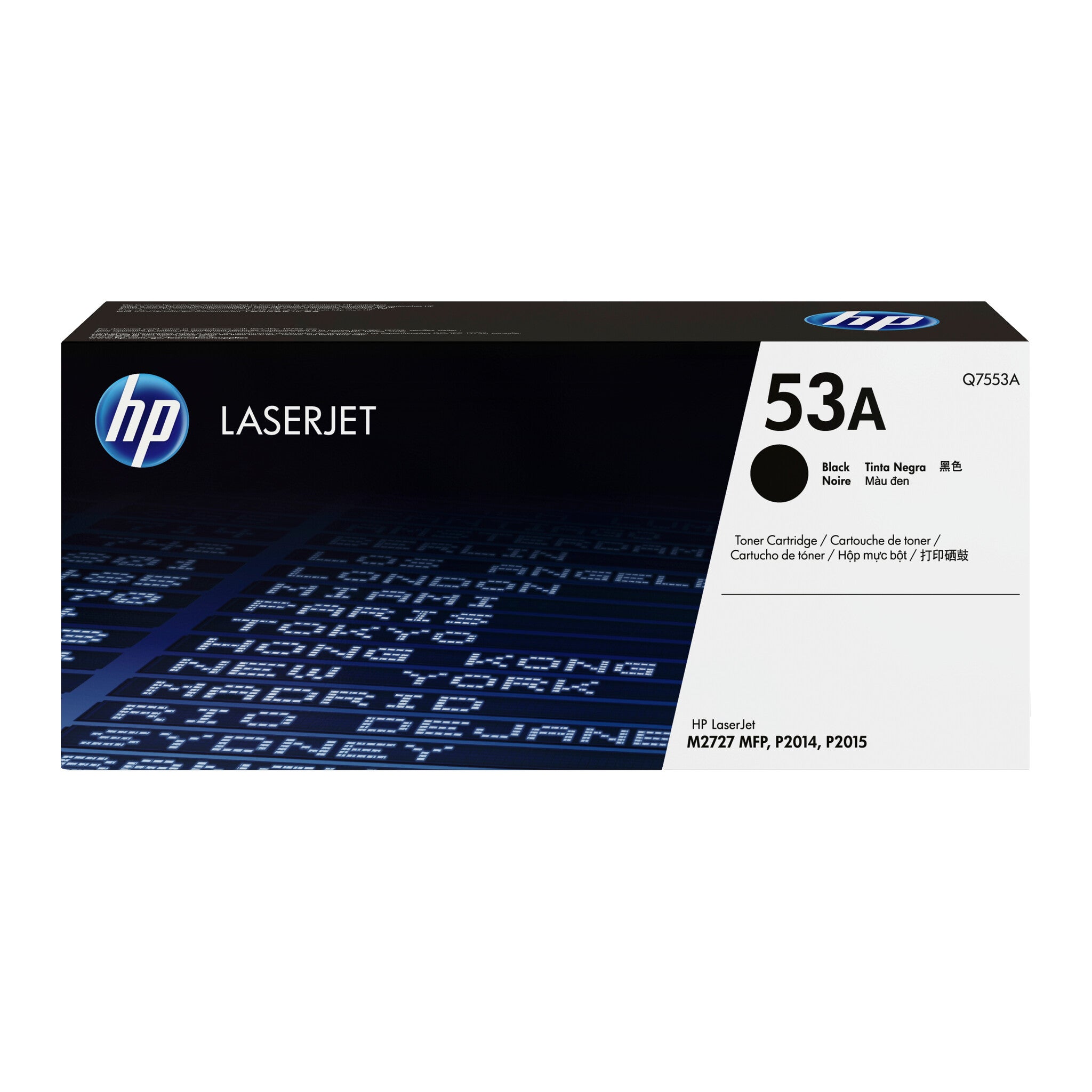 HP Cartucho original de tóner negro 53A LaserJet