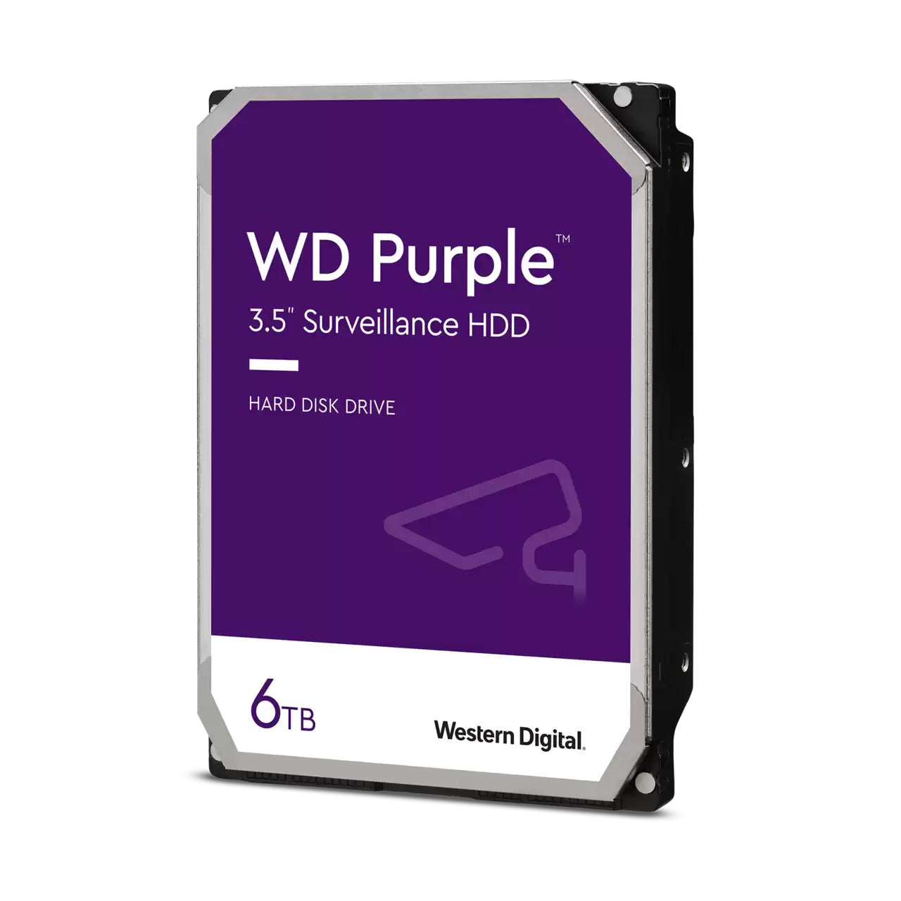 Western Digital Purple Surveillance 6TB 3.5" SATA III 6 Gbit/s 256MB Cache Internal Hard Drive for Video Surveillance